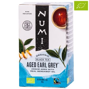 Numi Tee Aged Earl Grey (Assam Bergamotte) - BIO 18 x 2 Gramm
