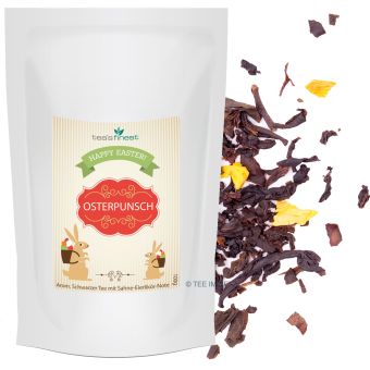 tea`s finest Osterpunsch (Schwarztee Sahne-Eierlikör) 100 Gramm