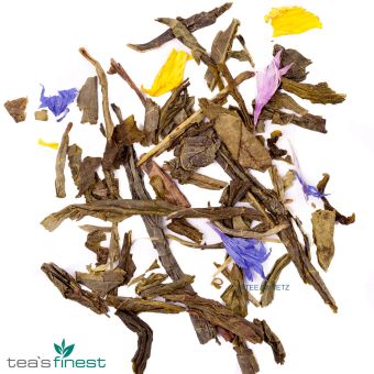 tea`s finest Ostertee (Grüntee Erdbeer-Sahne-Aprikose) 100 Gramm