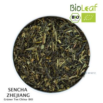 BioLeaf Grüner Tee Sencha Grün Zhejiang - BIO ca. 4 Gramm