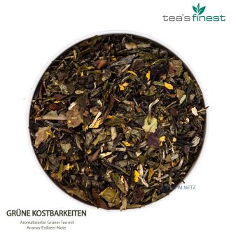 tea`s finest Grüner Tee Grüne  Kostbarkeiten ca. 4 Gramm