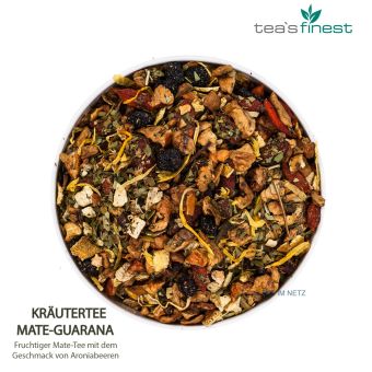 tea`s finest Kräutertee Mate-Guarana ca. 4 Gramm