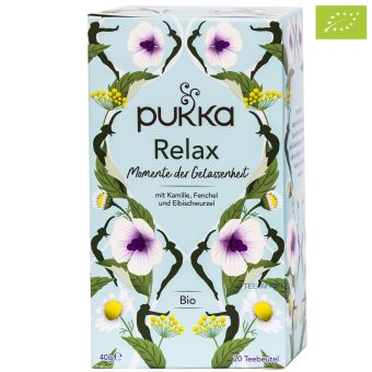 pukka Relax mit Kamille, Fenchel und Eibischwurzel - BIO 20 x 2.0 g