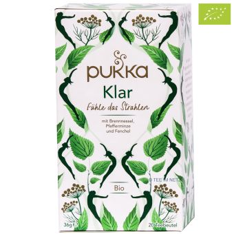 pukka Klar mit Brennnessel, Pfefferminze und Fenchel - BIO 20 x 2.0 g