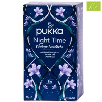 pukka Night Time mit Haferblütenspitze und Lavendel - BIO 20 x 1 g