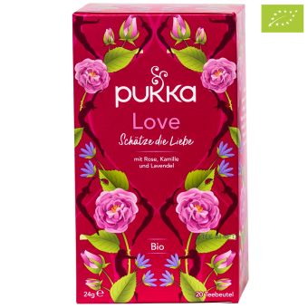 pukka Love mit Rose, Kamille und Lavendel - BIO 20 x 1.2 g