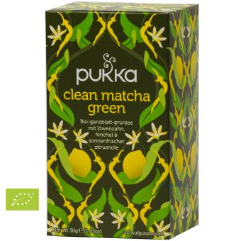 pukka clean matcha green - BIO 20 x 1.5 g