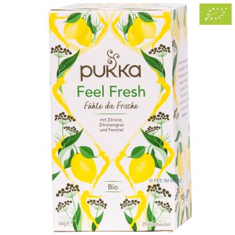 pukka Feel Fresh mit Zitrone, Zitronengras und Fenchel - BIO 20 x 1.7 g