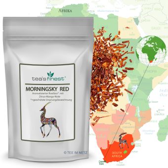 tea`s finest® Morningsky® Red Rooibos* Zitrus-Mango 