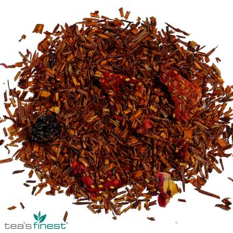 tea`s finest® Rooibos* Orange Vanille Sahne 