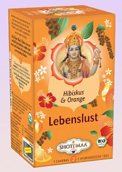Shoti Maa Tea Lebenslust / Hibiskus & Orange - BIO 16 x 2.0 g