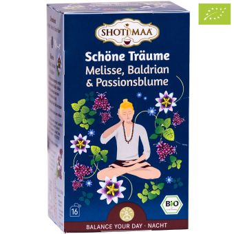 Shoti Maa Tea Schöne Träume (Melisse, Baldrian) - BIO 16 x 2.0 g