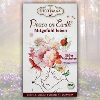 Shoti Maa Peace on Earth Tee Mitgefühl leben - BIO 16 x 1.8 g