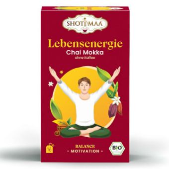 Shoti Maa Lebensenergie Chai Mokka (ohne Kaffee) - BIO 16 x 2.0 g