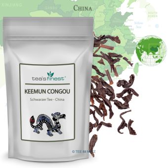 Schwarzer Tee Keemun Congou 100 Gramm