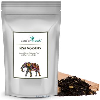 Schwarzer Tee Irish Morning (Rum-Sahne) 100 Gramm