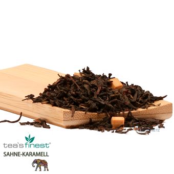 tea`s finest® Schwarzer Tee Sahne-Karamell ca. 4 Gramm