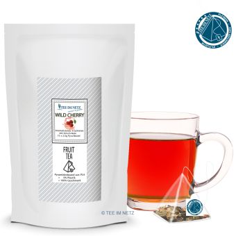 Früchtetee Wild Cherry 15x2.5g Pyra-Beutel