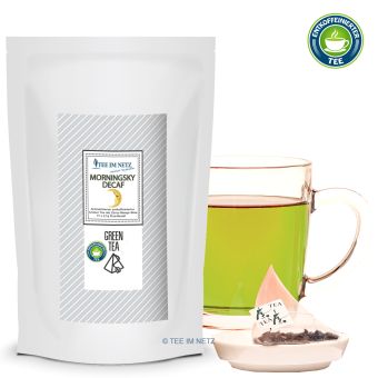 Grüner Tee Morningsky Decaf (entkoff.) 15x2.1g Pyra-Beutel