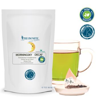 Grüner Tee Morningsky Decaf (entkoff.) 15x2.1g Pyra-Beutel