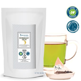 Grüner Tee Morningsky Decaf (entkoff.) 15x2.1g Pyra-Beutel
