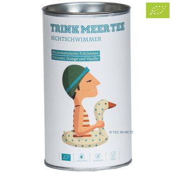 TRINK MEER TEE - NICHTSCHWIMMER - Frucht Orange-Vanille /BIO 120 Gramm
