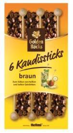 Braune Kandissticks 6 x 10.8 g