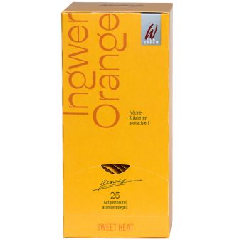 Westhoff Früchte-Kräuterteemischung Ingwer-Orange Sweet Heat 25 x 1,5 g