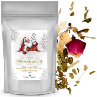 tea`s finest® Weihnachtskräuter (Grapefruit-Orange) 100 Gramm