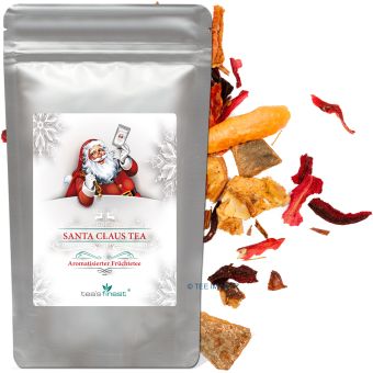 tea`s finest® Santa Claus Tea (Fruchttee Zimt-Mandel-Orange) 100 Gramm