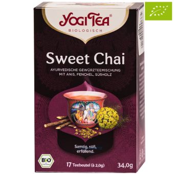 YOGI TEA® Sweet Chai - BIO 17 x 2.0 g