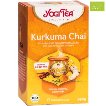 YOGI TEA®  Kurkuma Chai / BIO 17 x 2 g