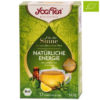 YOGI TEA® Für die Sinne Natürliche Energie / BIO 17 x 2.0 g