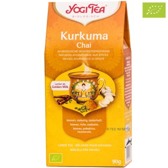 YOGI TEA® lose Kurkuma Chai - BIO 90 Gramm