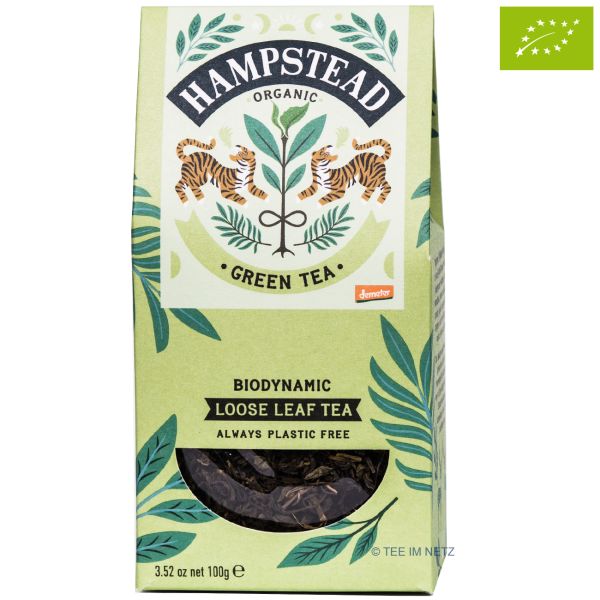 Artikelbild 1 des Artikels “Hampstead Tee Grüner Tee - BIO 100 Gramm“