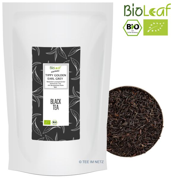 Artikelbild 1 des Artikels “BioLeaf Schwarzer Tee Tippy Golden Earl Grey - BIO 1000 Gramm“