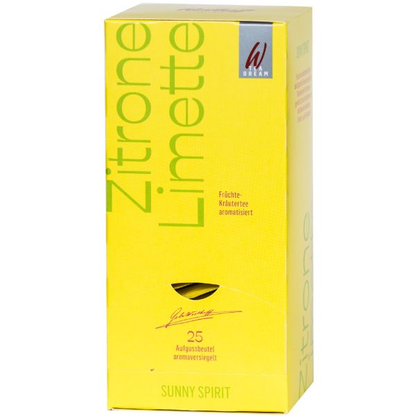 Artikelbild 1 des Artikels “Westhoff Früchtetee Sunny Spirit Zitrone & Limette (NEU) 25 x 2 g“