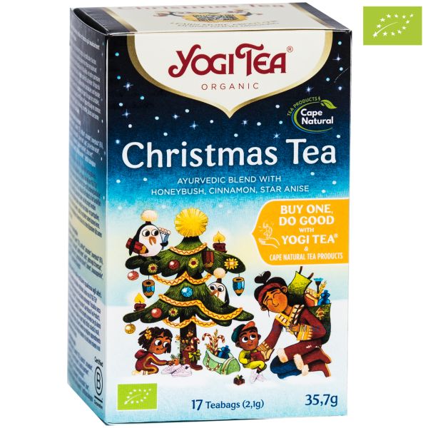 Artikelbild 1 des Artikels “YOGI TEA® Christmas Tea (Honeybush-Zimt-Anis) / BIO 17 x 2.1 Gramm“