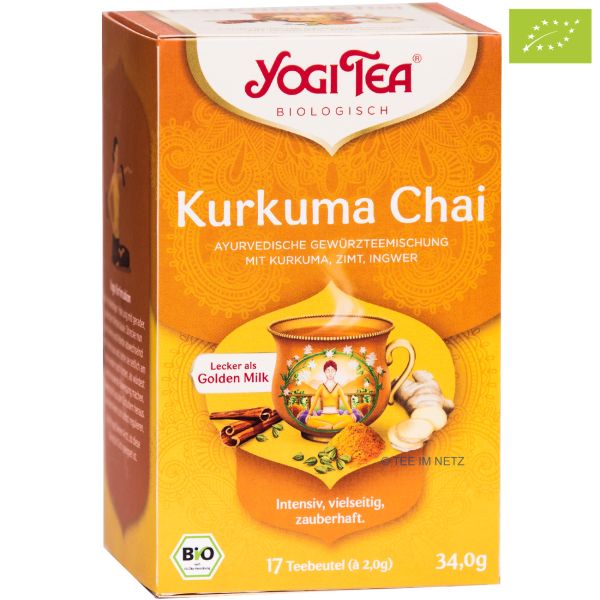 Artikelbild 1 des Artikels “YOGI TEA®  Kurkuma Chai / BIO 17 x 2 g“