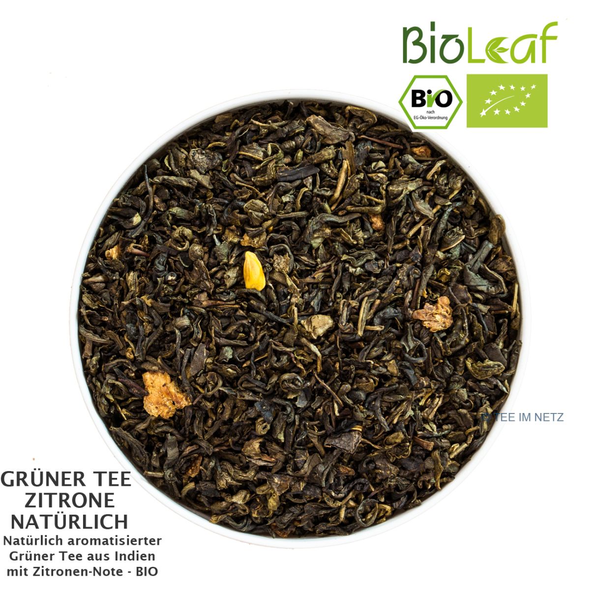 Artikelbild 2 des Artikels “BioLeaf Grüner Tee Zitrone  natürlich - BIO 500 Gramm“