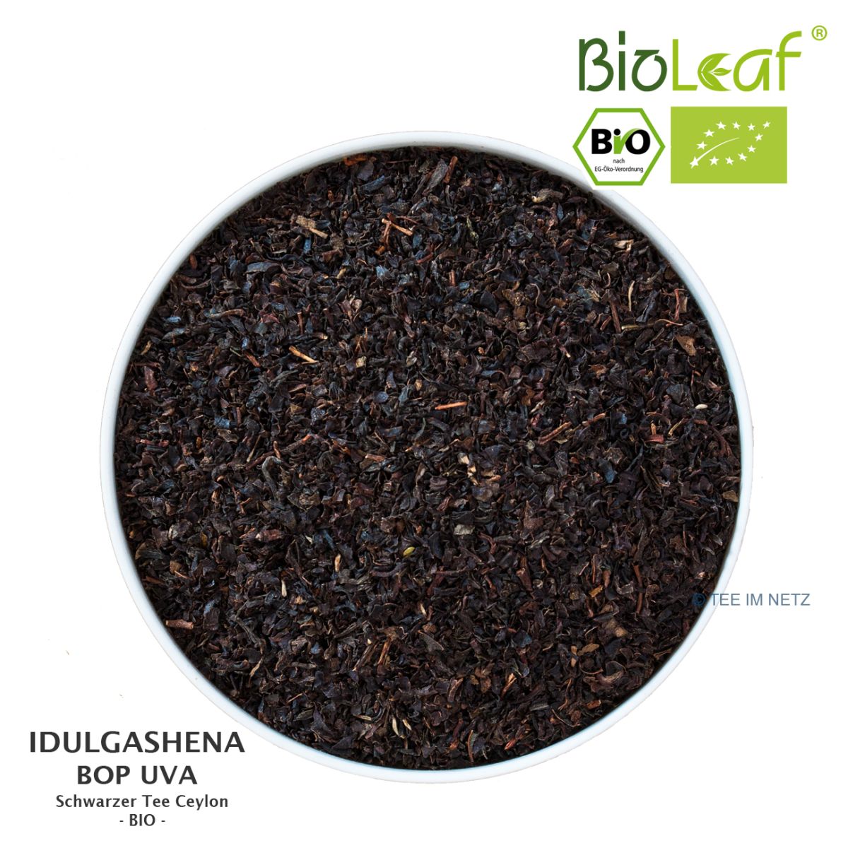 Artikelbild 2 des Artikels “BioLeaf Schwarzer Tee Ceylon Idulgashena BOP UVA - BIO “