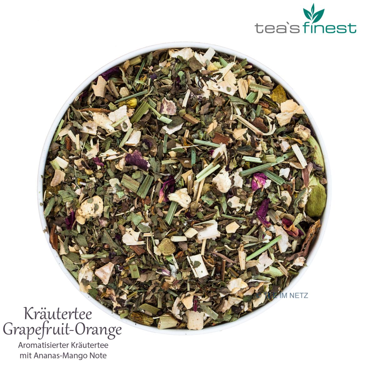 Artikelbild 2 des Artikels “tea`s finest Kräutertee Grapefruit-Orange 100 Gramm“