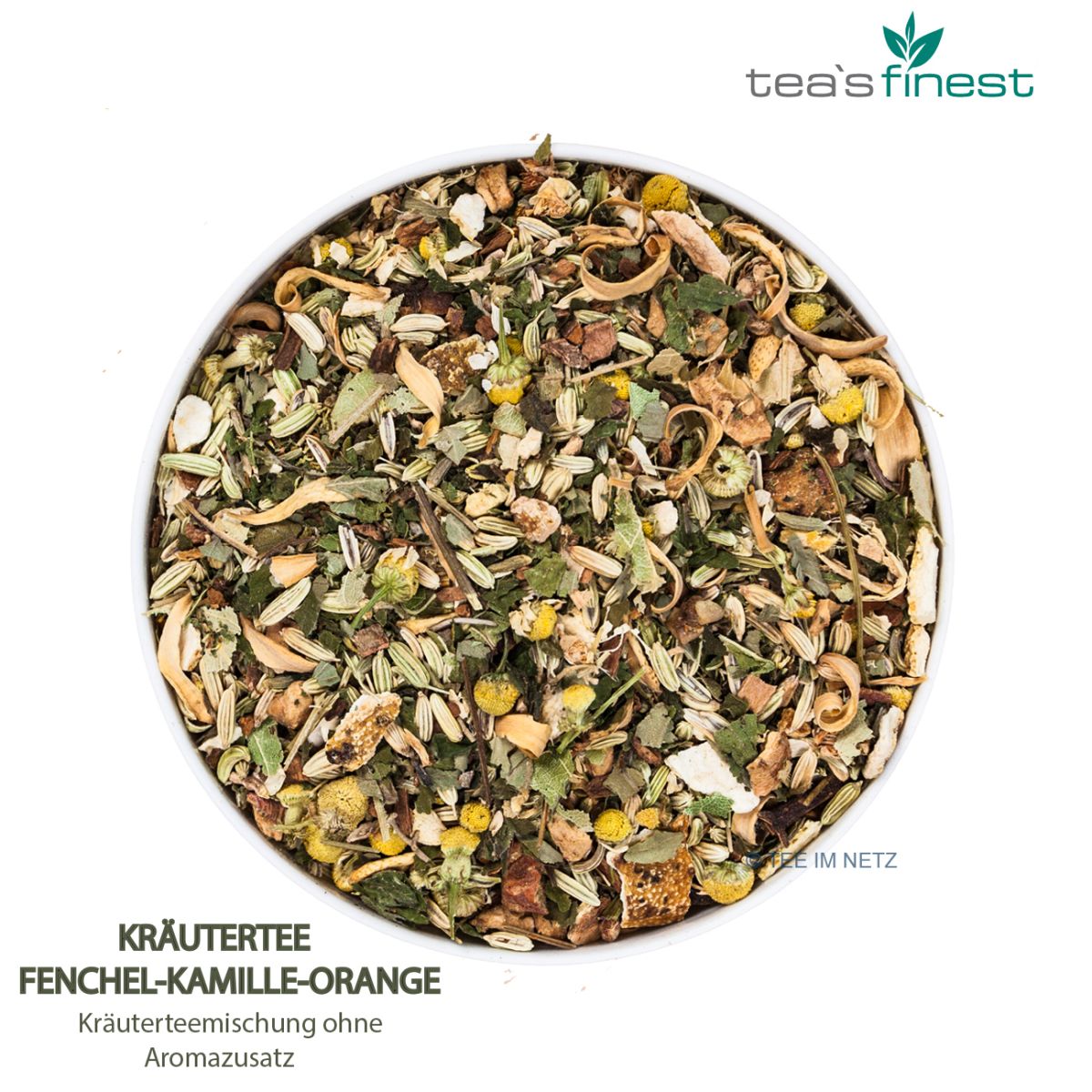 Artikelbild 2 des Artikels “tea`s finest Kräutertee Fenchel-Kamille-Orange 500 Gramm“