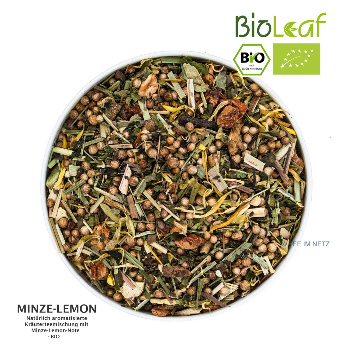 Artikelbild 2 des Artikels “BioLeaf Kräutertee Minze-Lemon - BIO 500 Gramm“