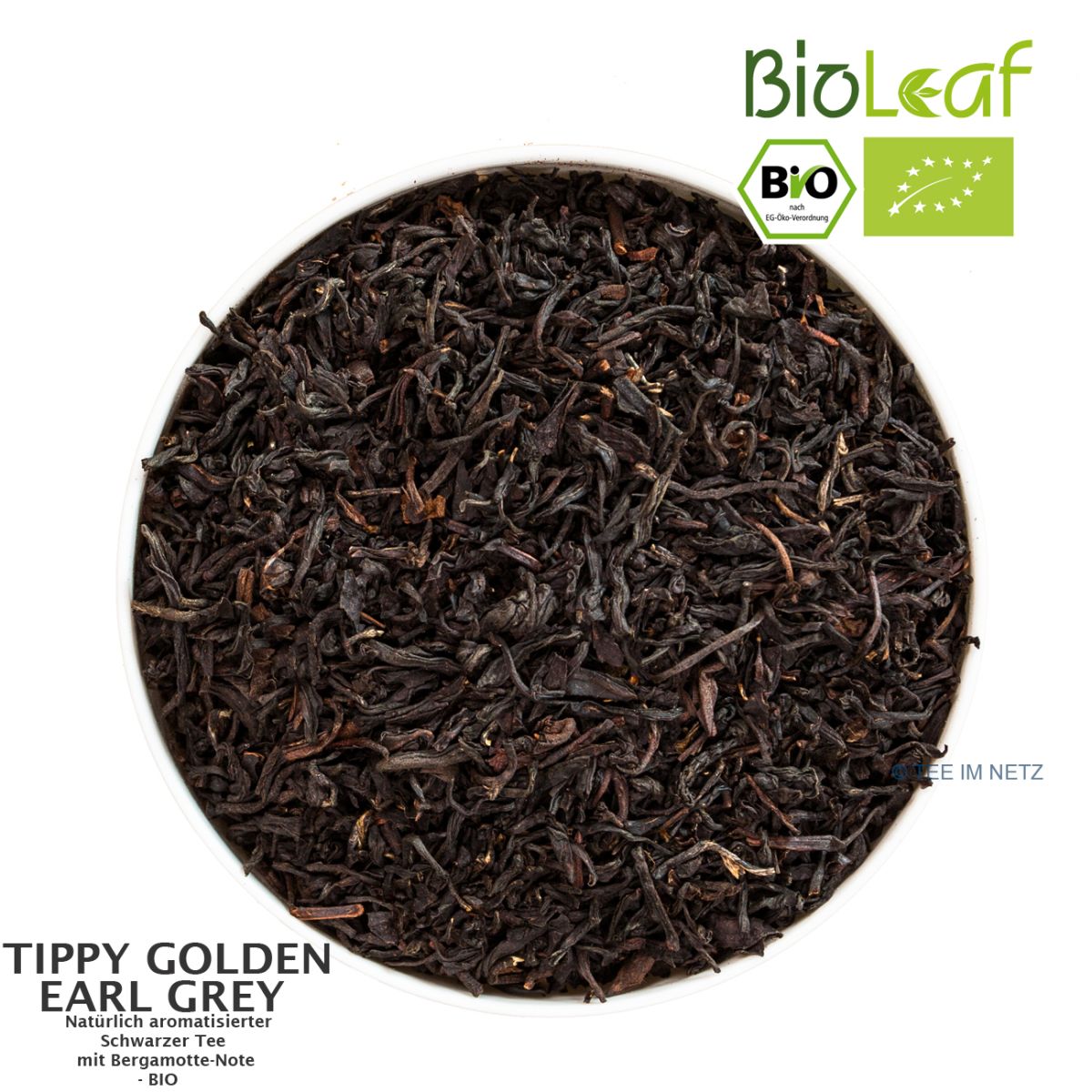 Artikelbild 2 des Artikels “BioLeaf Schwarzer Tee Tippy Golden Earl Grey - BIO 1000 Gramm“