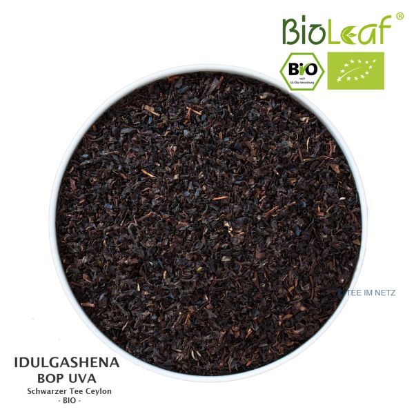 Artikelbild 2 des Artikels “BioLeaf Schwarzer Tee Ceylon Idulgashena BOP UVA - BIO “