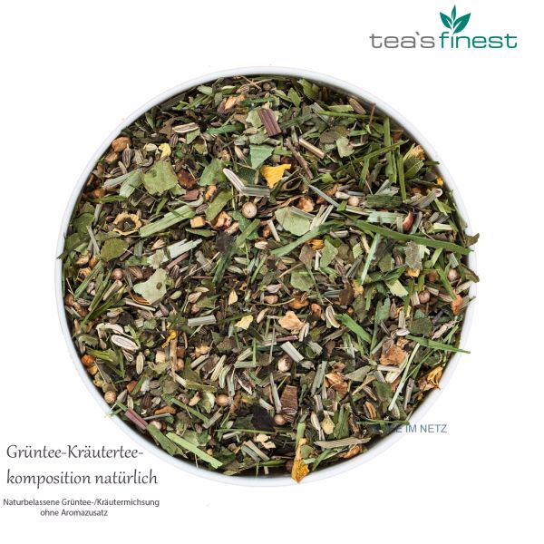 Artikelbild 2 des Artikels “tea`s finest Grüntee-Kräuterteekomposition natürlich 1000 Gramm“