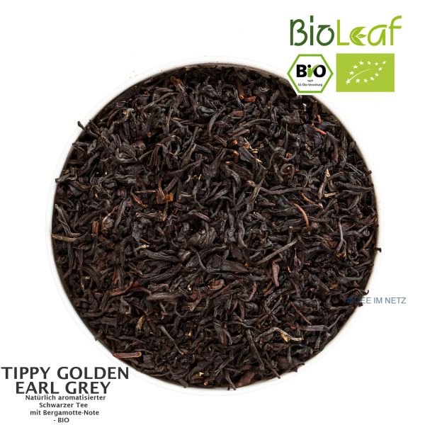 Artikelbild 2 des Artikels “BioLeaf Schwarzer Tee Tippy Golden Earl Grey - BIO 1000 Gramm“