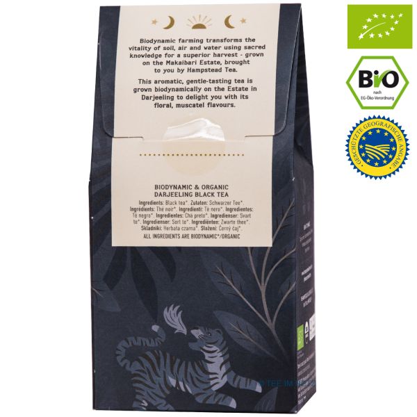 Artikelbild 3 des Artikels “Hampstead Tee Schwarzer Tee Darjeeling* Makaibari - BIO 100 Gramm“