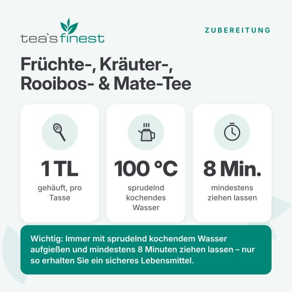 Artikelbild 3 des Artikels “tea`s finest Kräutertee Zitrus 1000 Gramm“